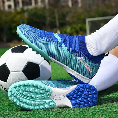 Moški nogometni čevlji Profesionalni nogometni čevlji Športni čevlji za futsal Ženski Unisex Ultralahki Visokokakovostni TF/FG športni čevlji