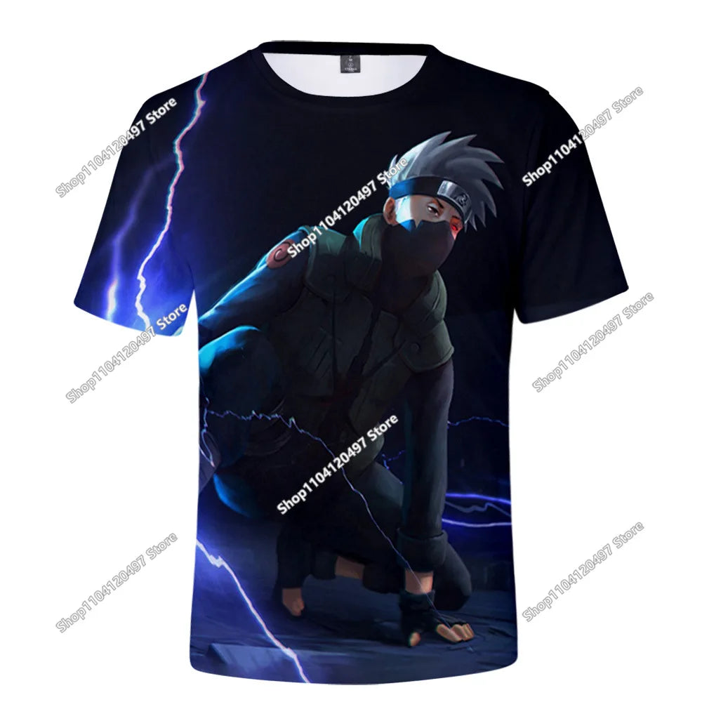 Summer Men Akatsuki T-Shirt 3D Printed The Hulk Tops Tees Male Casual Crew Neck Short Sleeve Clothing Fashion Streetwear