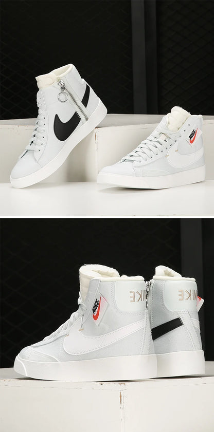 Nike genuíno Seasonal New — sapatilhas casuais de cano alto para mulher BQ4022-400