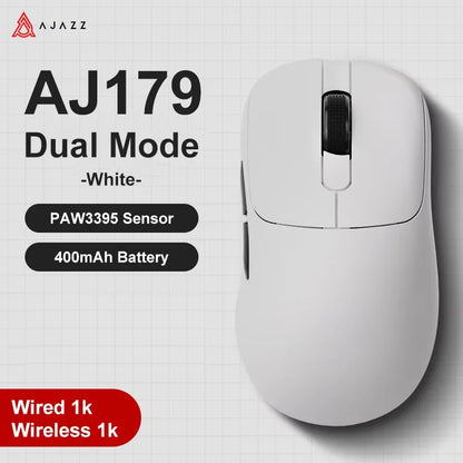 AJAZZ AJ179 V2 MAX tro-načinski miš za dešnjake, lagan 56g, senzor PAW3311, Huanuo Micro Switch, TelinkMicrochip