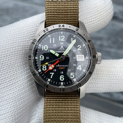 STEELFLIER Official SF792 GMT Mechanische Armbanduhr NH34 Uhrwerk Super BGW9 C3 Leuchtmasse 200M wasserdichte Luxus-Taucheruhr für Herren