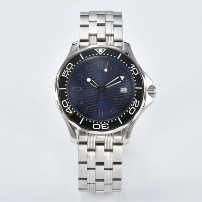 Parnsrpe 2026 New Miyota 8215 Automatic Dive Watch for Men Luxury Sport Green Dial Luminous Sapphire Crystal Date Waterproof Bus