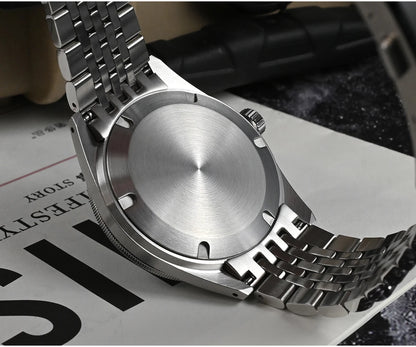 San Martin Original Design Fashion GMT 39.5mm Men Sports Watch Japan NH34 Automatic Mechanical Waterproof 100m SN0116 Reloj