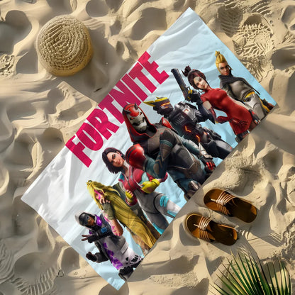 Strandtuch Badetuch schnelltrocknend leicht tragbar F-FORTNITES-ES Sauna Camping Schwimmen Game Pool Reise