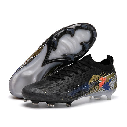 Nuovi scarpini da calcio da uomo, tacchetti FG antiscivolo per allenamento, scarpe da calcio con tacchetti lunghi, da partita, ultraleggeri, per outdoor, dropshipping