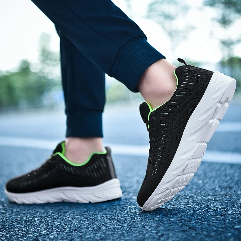 Zapatillas de running para hombre, zapatillas deportivas de moda, ligeras y transpirables, zapatillas cómodas para caminar, zapatillas deportivas para hombre.