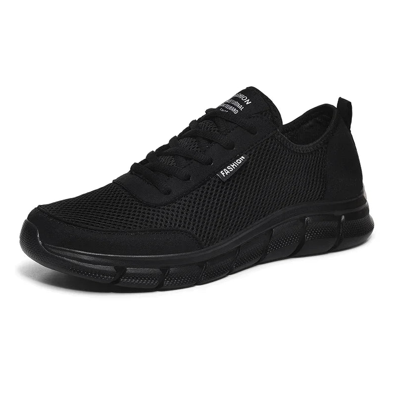 Zapatos de malla para hombre, zapatos casuales con cordones, zapatillas deportivas para hombre, calzado ligero y transpirable, zapatillas deportivas cómodas, zapatillas para hombre