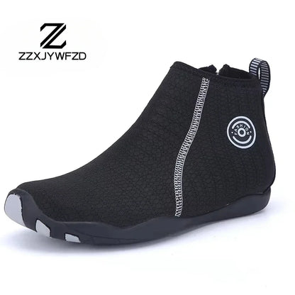 Outdoor Sport Hiking Wading Sneakers Unisex Swimming Water Shoes High Top Barefoot Beach Aqua Shoes Fitness Diving Surf Sandals