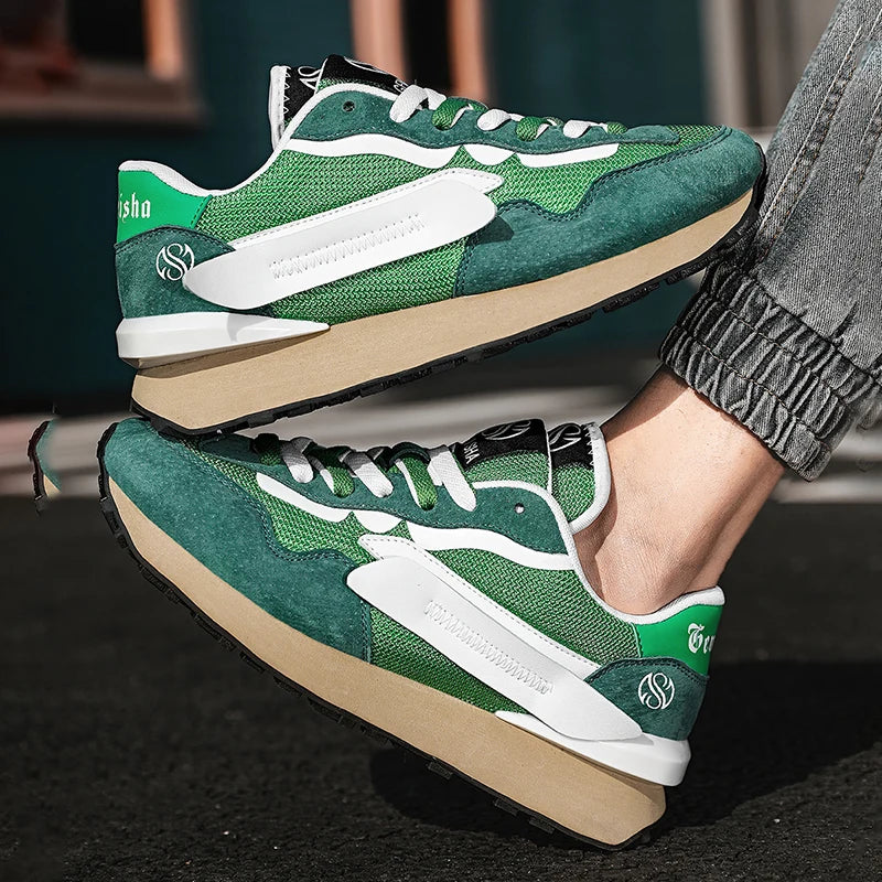 Moški športni čevlji za kriket Modni športni copati Čevlji Forrest Gump Čevlji za hojo Tenis Športni čevlji za tek po cesti