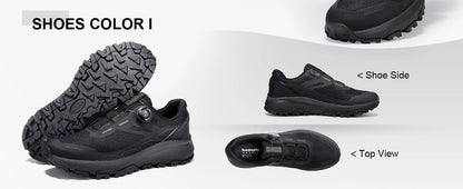 Baasploa Men Hiking Shoes Outdoor Climbing Mesh Breathable Travel Walking Shoes Male Non-Slip Wear Resistant Comfortable Sneakers
