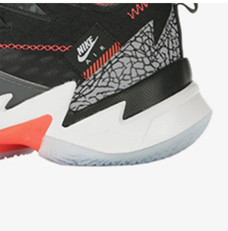 Nike Authentic Outono/Inverno Sapatilhas de Basquetebol Masculinas Mid-Top Desportivas Almofadadas Resistentes ao Desgaste CD3002-006