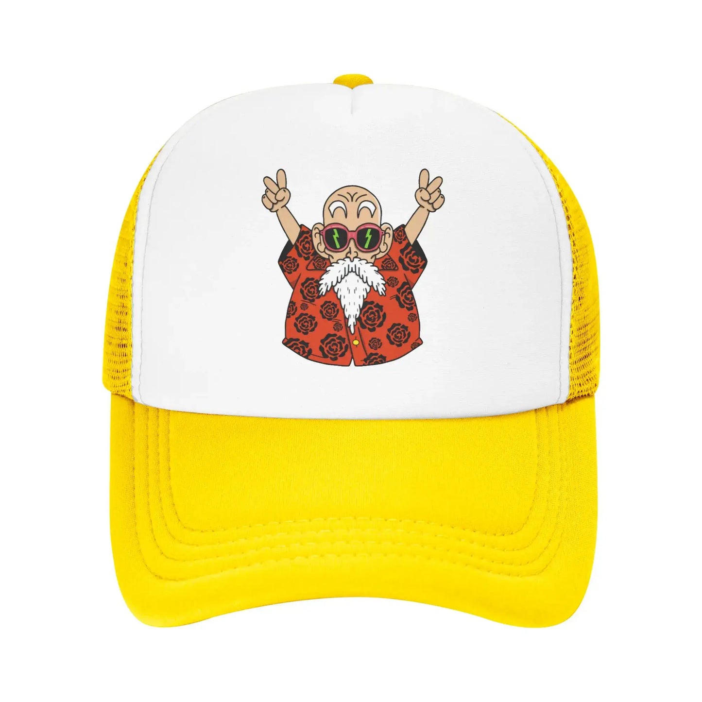 Produit gaming premium Fraquane Adult Dragon Ball Trucker Caps Mesh Baseball Caps Snapback Caps Japan Anime Hat Trucker Worker Cap Breathable Dad Hat Summer
