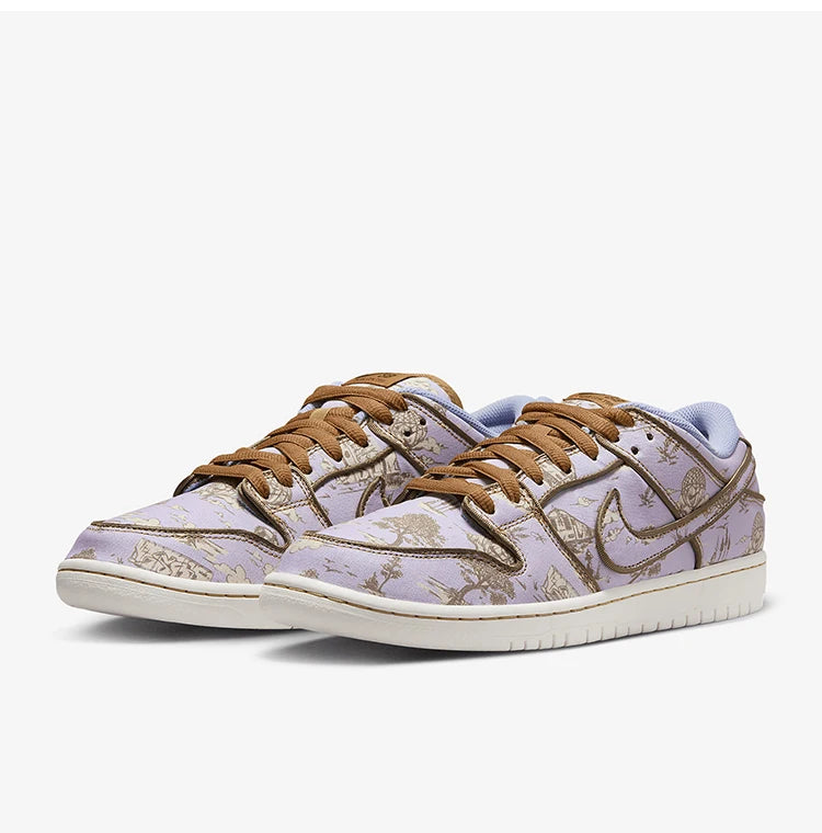 Nike official authentic SB Dunk Low zapatillas casual retro acolchadas de skate para hombre y mujer FN5880-001