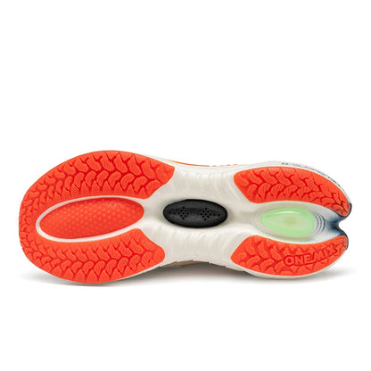ONEMIX Nieuwe hardloopschoenen met demping voor heren, geschikt voor intensieve hardlopers, met veters, sportschoenen voor dames, antislip, outdoor, atletische herensneakers