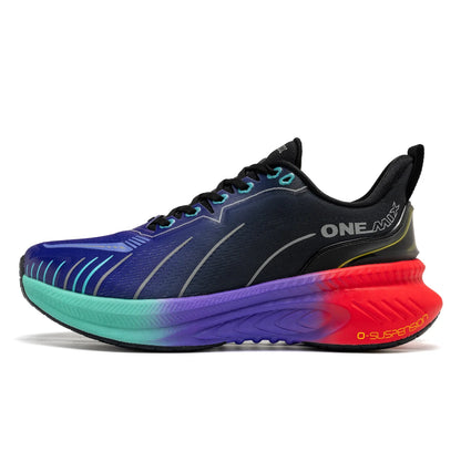 ONEMIX New Top Cushioning Running Shoes for Men Athletic Training Sport Shoes Outdoor Non-Slip Wear-Resistant Sneakers for Men