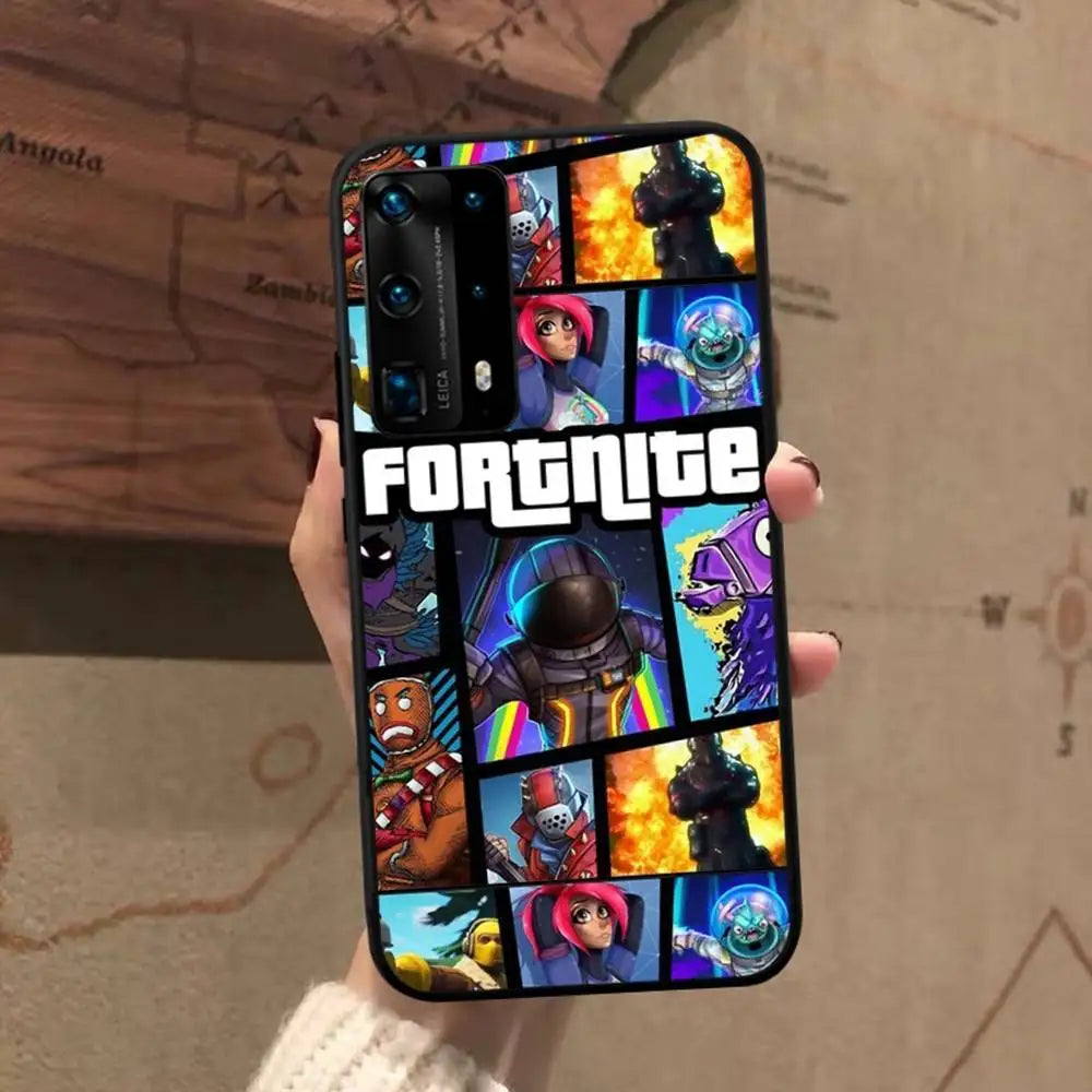F-Fortnites-Cools Phone Case For Huawei Mate 10 20 30 40 50 Lite Pro Nova 3 3i 5 6 SE 7 Pro 7SE