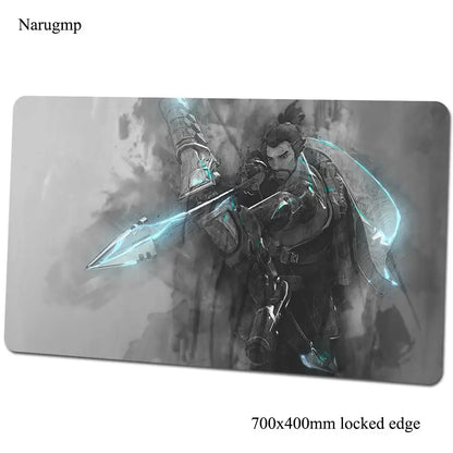 Podloga za miš Overwatch 700x400x3mm, gaming podloga za miš, anime stil, za ured i prijenosno računalo, podloga za stol, poklon za dječaka, podloga za PC gamere