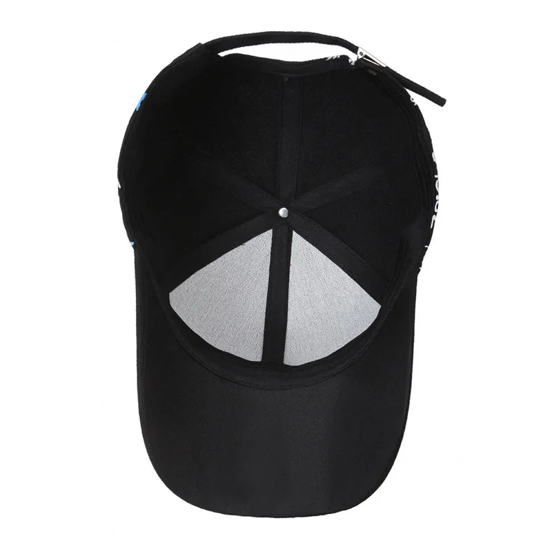 Fashion Hip Hop Baseball Cap Personality Trucker Caps Cotton Snapback Hat Outdoor Sun Hats Sports Leisure Cap