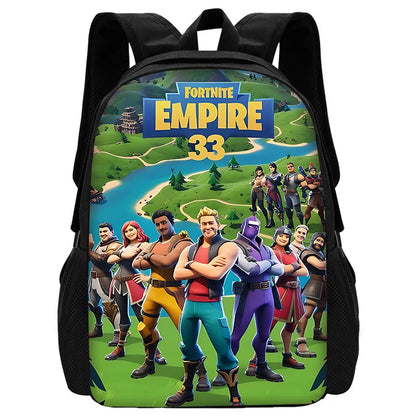 New Hot Game Fortnite Kids Backpacks Boys and Girls Student Birthday Gift Child School Bags Unisex Camping Durable Rucksack