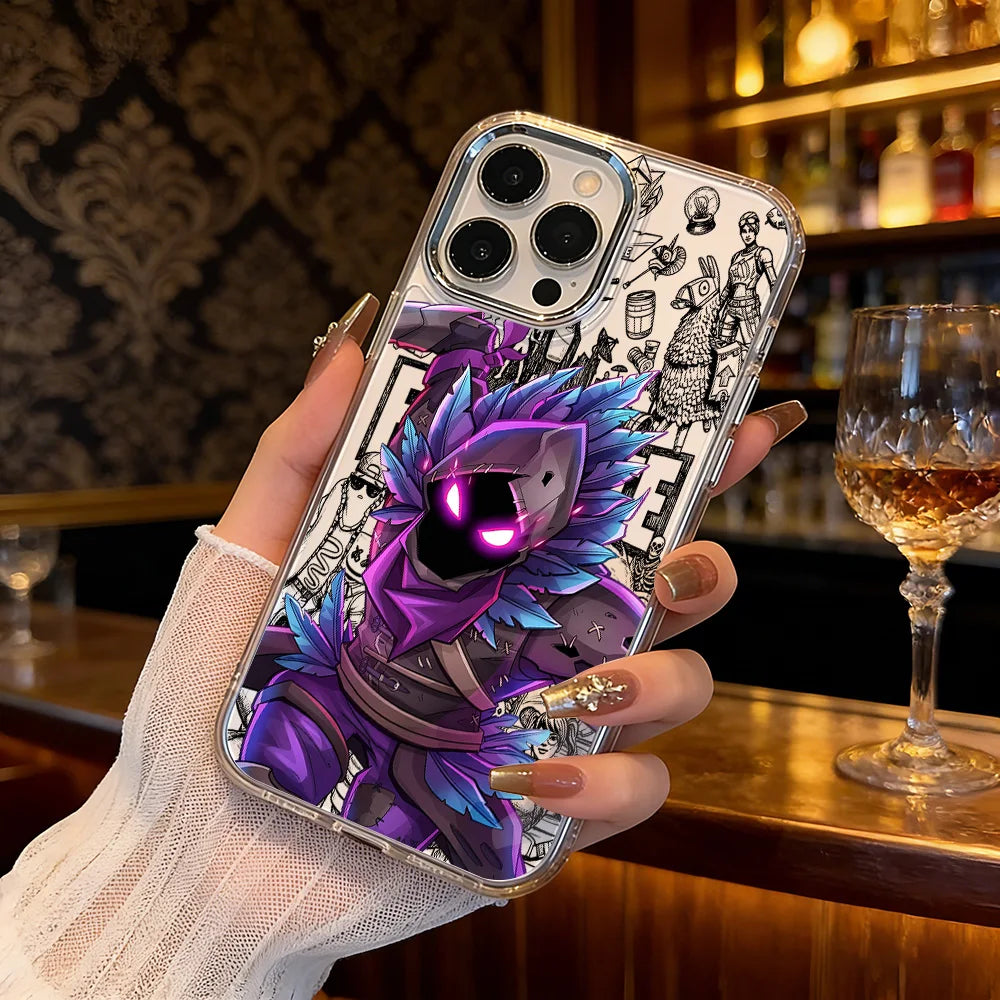 Cartoon Battle Royale Fortnite Phone Case For Xiaomi Mi 15 14T 14 12T 11T 11 Lite Poco M7 X7 X6 F5 F6 X5 X4 GT Pro 4G 5G Cover