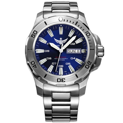 Yelang V5.1 Men's Watch 44mm Super Dive 300M Professional Waterproof SW220 Movement Luxury Automatic Mechanical Watch for men