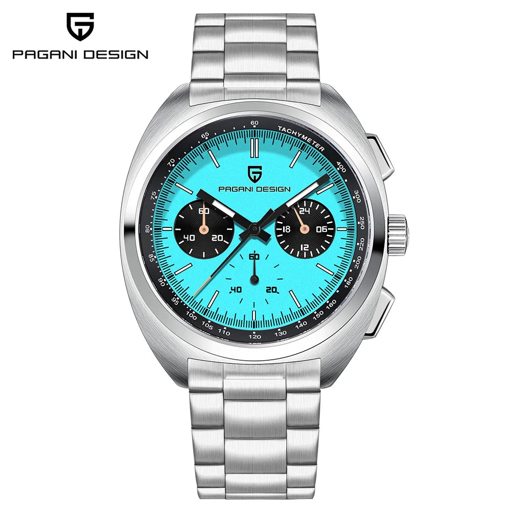 2026 Pagani Design Watch Luxury Men's Quartz Watch Speed Men's Chronograph Top Brand All-Steel Sapphire Diving Relógios Masculino