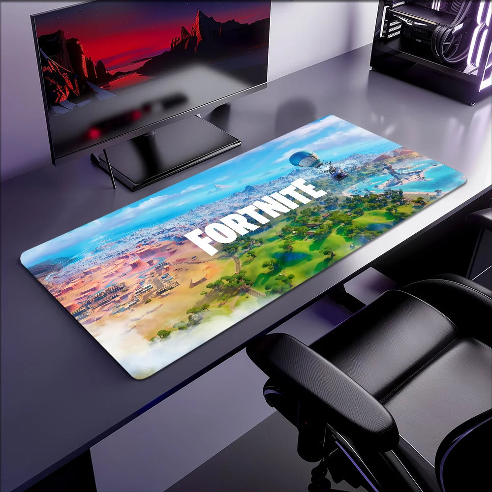 Mouse Pad Shooting Mouse Pad Non-slip Lock Edge Office Student F-FORTNITE Game Gaming Thickened Survival Large Writing Pad Cushion
