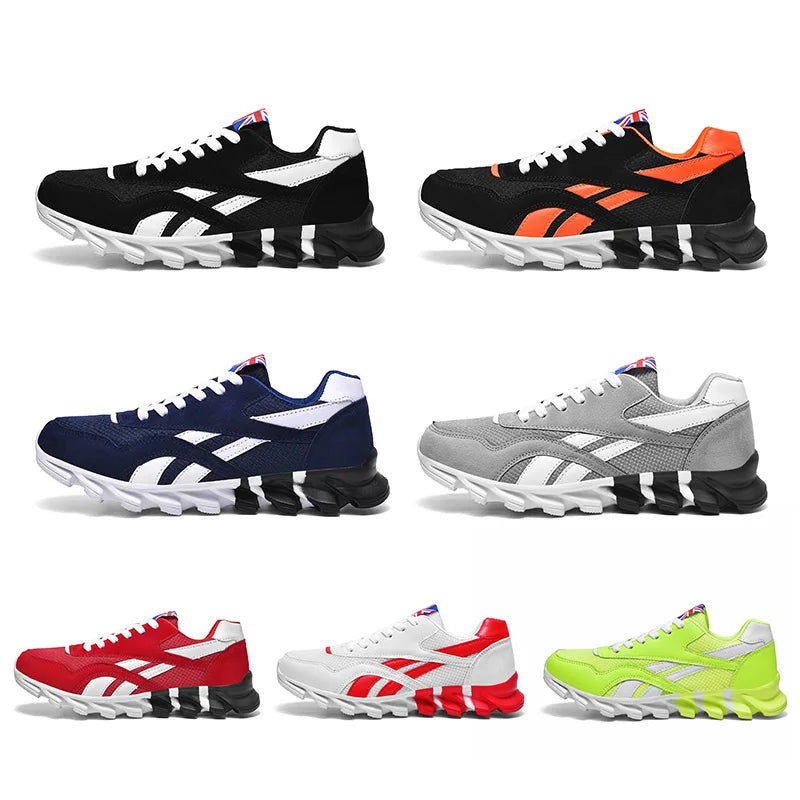 Unisex tekaški copati, udobni, lahki, športni copati za hojo, dihalni, za moške in ženske, modna obutev