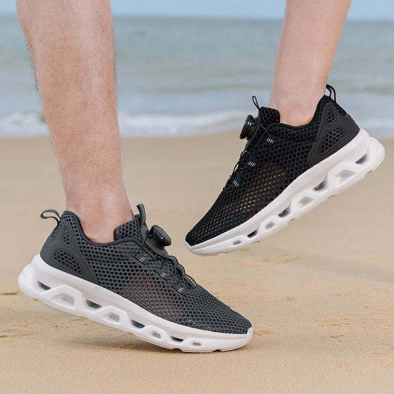 2026 Men and Women Quick-Dry Wading Shoes, Water Breathable AquaIn Upstream Antiskid Outdoor Sports Wearproof Beach Sneakers, Sizes 39-46