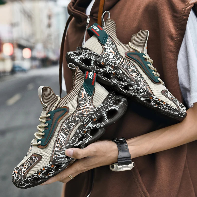 Miesten kengät, sneakerit, miesten rennot vapaa-ajan kengät, luksuskengät, hengittävät muotikengät, loaferit ja juoksukengät miehille