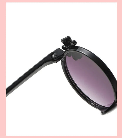 New Children's Glasses Floret Anti-ultraviolet Fashion Children's Sunglasses Outdoor Shading Travel Children's Mirror Eyewear
