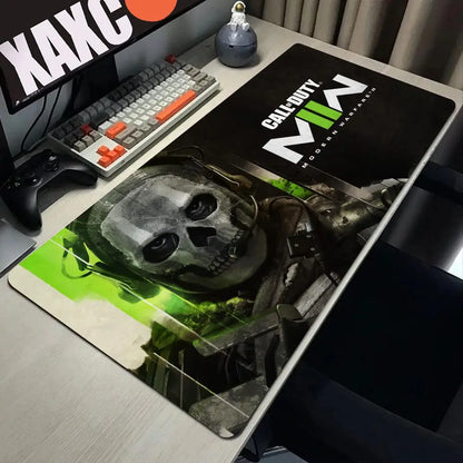 Call of Duty Game Large Mouse Pad PC Gaming Accessories Desktop Extended Table Mat XL Laptop Office Rubber Carpet Soft Mausepad