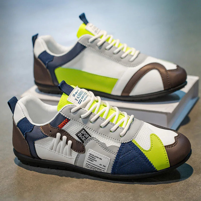 High-Quality Shoes for Men Summer New Mesh Breathable Youth Leisure Running Sneakers Walking Men Shoes Light Sneakers Zapatillas