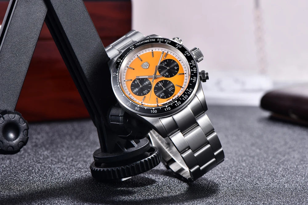 RollsTimi 2025 New Men's Watches Top Luxury Man Quartz Wristwatches Chronograph AR Sapphire Mirror Waterproof Sports Clock Gift