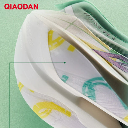 QIAODAN Feiying PB6.0 hardloopschoenen met koolstofplaat voor heren, professionele marathon-wedstrijdschoenen, lichtgewicht sportschoenen QDB023263299