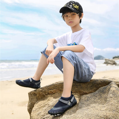 Kids Aqua Shoes Summer Beach Five Fingers Barefoot Water Shoes Swimming Lightweight Non-slip Seaside River Children Sneakers