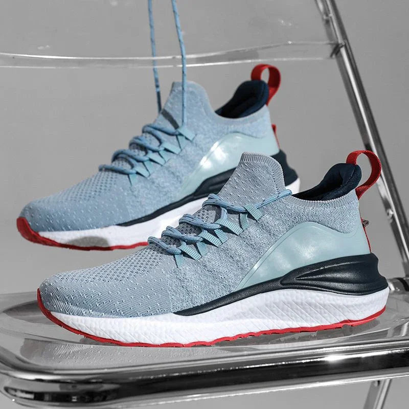 NEW Mijia Sport Shoes 4 Lightweight Ventilate Elastic Knitting Leisure Shoes Breathable Non Slip Sneaker Running Trainer Sneaker
