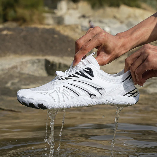 High-Quality Trail Running Barefoot Shoes Wide Toe Box Barefoot Sports Cross Trainers Zero Drop Shoes Runner Walking Sneakers