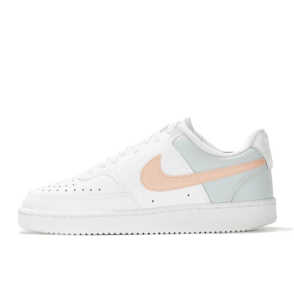 Nike Court Vision 1 Low Next Nature Udobni, vsestranski in trpežni nizki košarkarski čevlji za ženske, beli/modri DH3158-107
