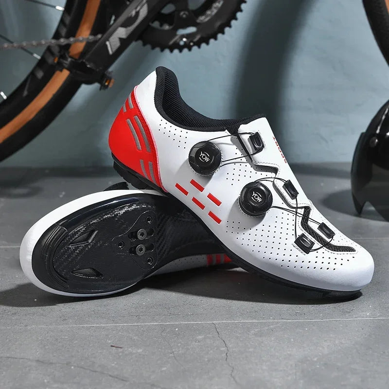 Protizdrsni čevlji za gorsko kolesarjenje Moški kolesarski čevlji Unisex čevlji za cestno kolesarjenje Tekmovalni čevlji za prosti čas Ženski čevlji za kolesarjenje MTB