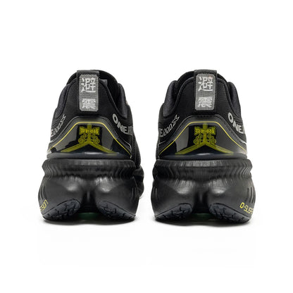 ONEMIX Nieuwe hardloopschoenen met demping voor heren, geschikt voor intensieve hardlopers, met veters, sportschoenen voor dames, antislip, outdoor, atletische herensneakers