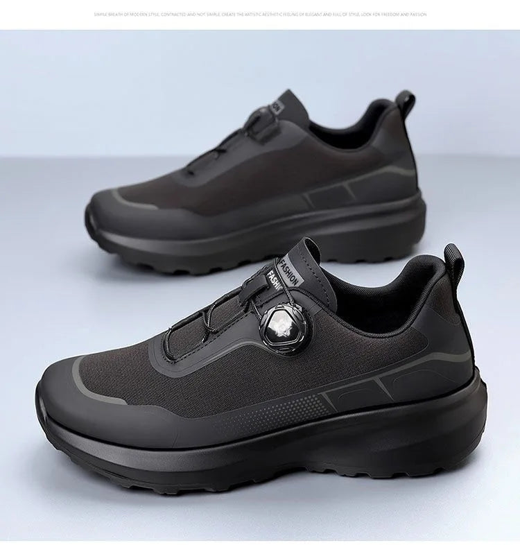 Męskie trampki outdoorowe – nowość na wiosnę i lato, buty sportowe z grubą podeszwą, męskie buty turystyczne, buty typu „daddy shoes”, obuwie codzienne dla mężczyzn