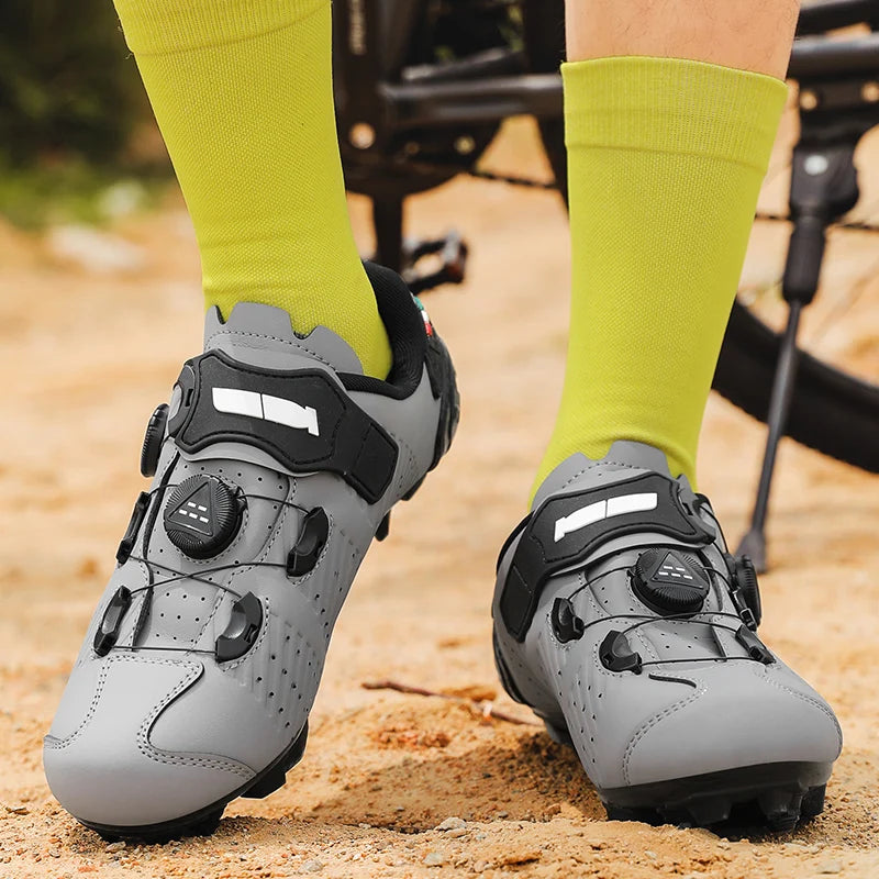 Pantofi de ciclism pentru șosea, pantofi de ciclism pentru mountain bike, respirabili și rezistenți la uzură, pantofi profesioniști cu sistem de blocare, pentru bărbați sau femei