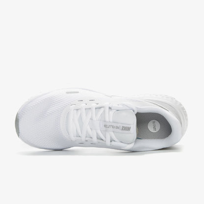 Nike uradni originalni ženski lahki tekaški copati REVOLUTION 5 s protizdrsno podlago BQ3207-100