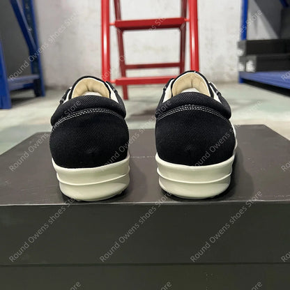 Casual shoes men low top quality denim lace-up thick sole luxury designer hip-hop dunk sport trainers women summer flat sneakers