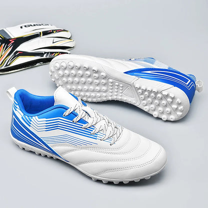 Crampons de Football unisexes pour jeunes, chaussures de Football légères TF pour les matchs d'entraînement, poignée améliorée, confort, conception Durable
