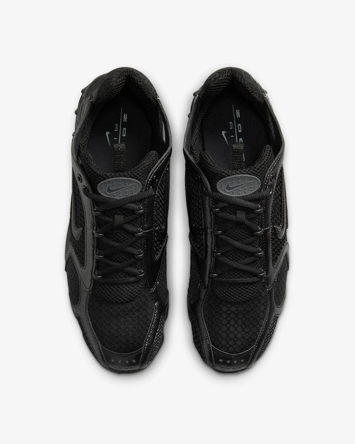 Nike Air Zoom Spiridon Cage 2 Scarpe casual unisex basse Abbigliamento sportivo Grigio e rosso Resistenti all'usura Calzature lifestyle CJ1288-600