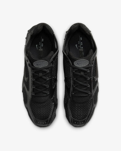 Nike Air Zoom Spiridon Cage 2 Scarpe casual unisex basse Abbigliamento sportivo Grigio e rosso Resistenti all'usura Calzature lifestyle CJ1288-600