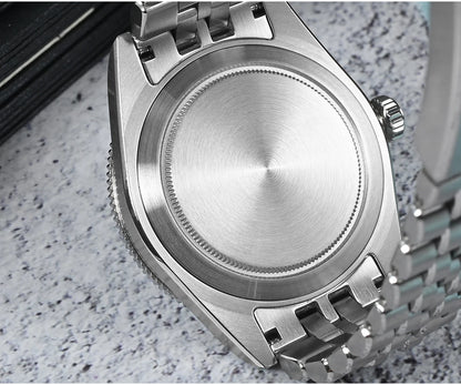 San Martin 40mm Men's Luxury Diver Watch Miyota 9015 Enamel Sunburst Dial Automatic Mechanical Wristwatch Waterproof 200m SN0148