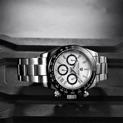 Neue PAGANI DESIGN PD1644 Luxus-Quarzuhr für Herren mit automatischem Datum, sportliche Armbanduhr, 100m wasserdicht, Chronograph, Herrengeschenk